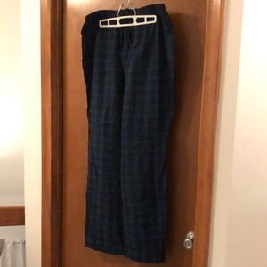 EUC WILLOW RIDGE BRUSHED COTTON TRENDY PLAID LOUNGE/ SLEEP PANTS XL